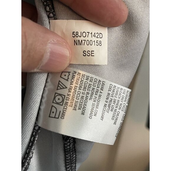 G III Sports NFL Apparel Grey Zip Fleece Jacket Womens Size Medium Sea Hawks - Picture 6 of 8